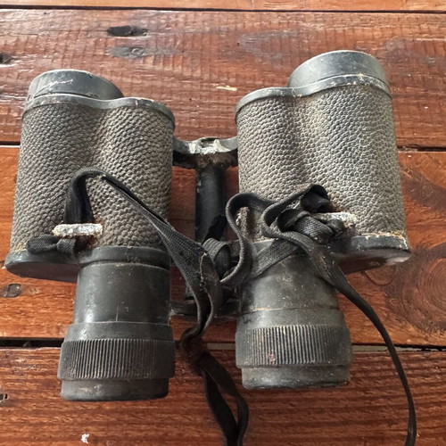 Soviet binoculars made in USSR used