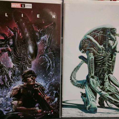 Alien #1 Mike Mayhew and Clayton Crain Variants set new
