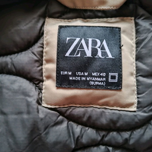 Men's jacket Zara like new, beige, size M