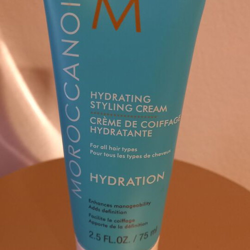 Moroccanoil Hydrating Styling Cream 75ml used, half quantity