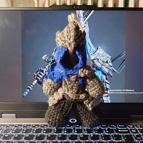 Artorias Dark Souls Crochet Plushie handmade