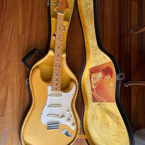 Fender Stratocaster USA Hard Tail used, rare see-through color