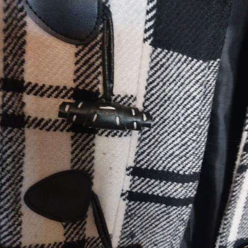 Montgomery coat two-tone like new, size M
