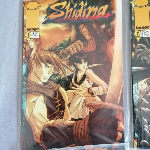 Shidima issues 1-7 used, Image Comics/Dreamwave