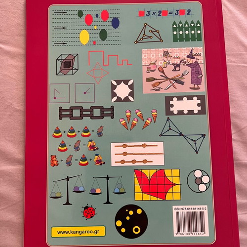 Kangaroo mathematics books used, set of two for international contest