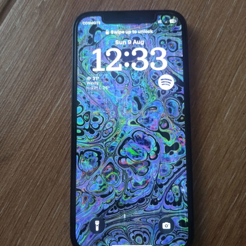 Apple iPhone 12 64GB used, black, dual SIM