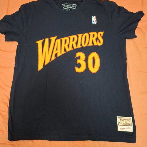 Nba Original Mitchell & Ness T Shirt Curry Like New, Authentic, Unworn
