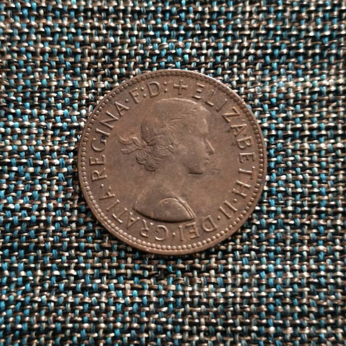 British coin used