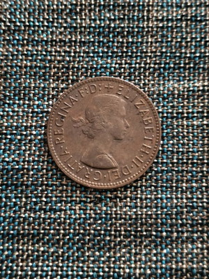 British coin used