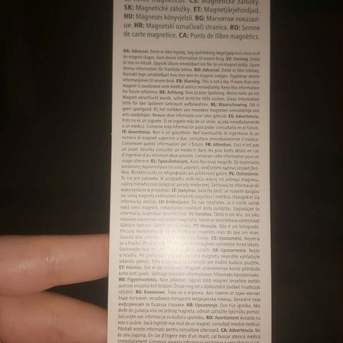 Magnetic bookmarks Flying Tiger new, set of 4