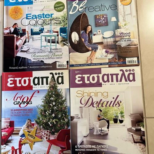 Etsi Apla magazine 4 issues like new