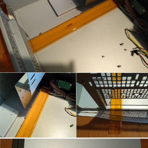 Server case like new for rack, supports motherboards up to E-ATX