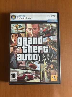 Grand Theft Auto IV PC like new, 2 CDs
