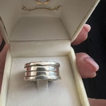 925 Silver Ring like new, size 55