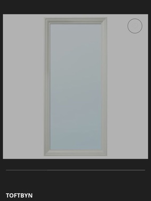 Toftbyn mirror 75x165 cm