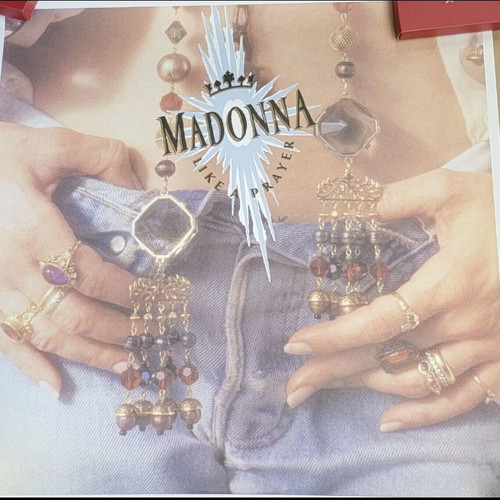 Madonna Like a Prayer album cover lithograph new, limited collector's