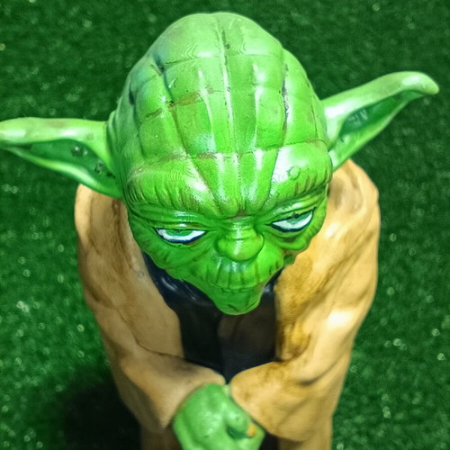 Master Yoda handmade resin collectible figure like new