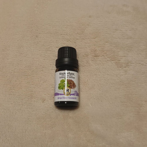 Coriander Essential Oil 10ml nearly full, like new