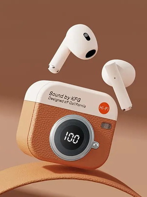 Q86 Безжични Bluetooth слушалки Нови, Hi-Fi звук, микрофон, заряден калъф