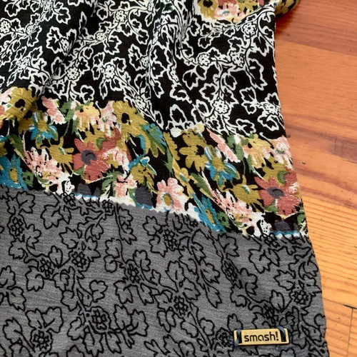 Smash dress multicolored like new, lightweight loose fit