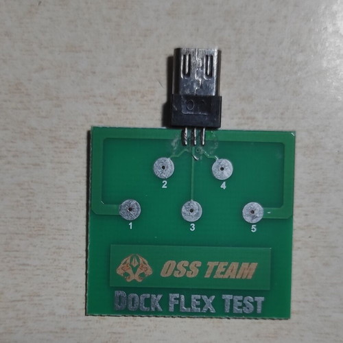 IP System Pin Test Phone Dock Flex New