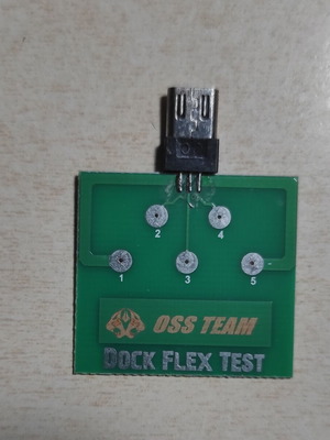 IP System Pin Test Phone Dock Flex New