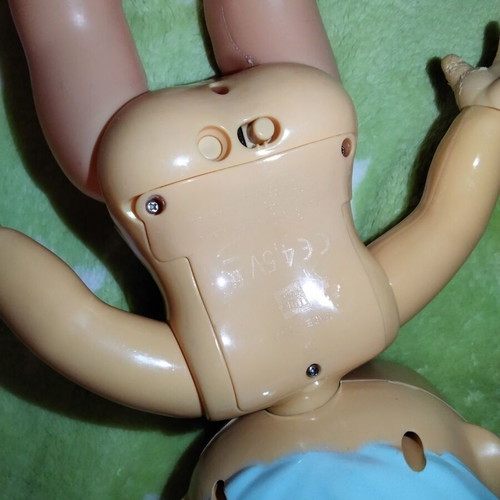 Cry Babies Kristal Gets Sick doll used, interactive with thermometer