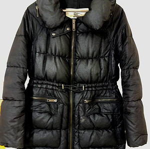 Burberry black down jacket size M