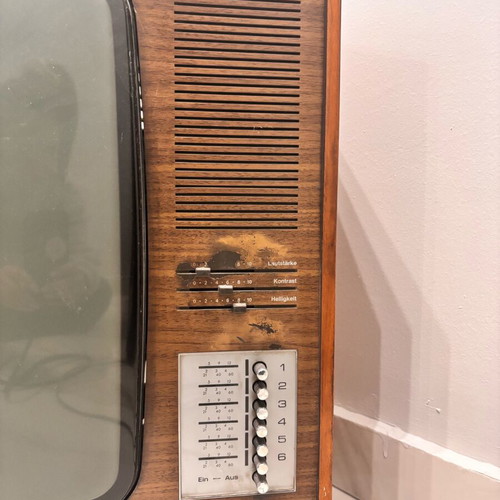 Vintage SABA electronic television refurbished, 70s