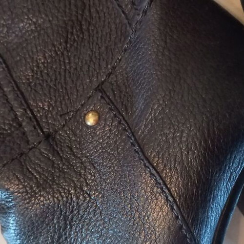 Prada boots black leather size 38.5 like new