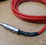 Καλώδιο οργάνου Fender Professional Series σαν καινούργιο, κόκκινο 3 μέτρα