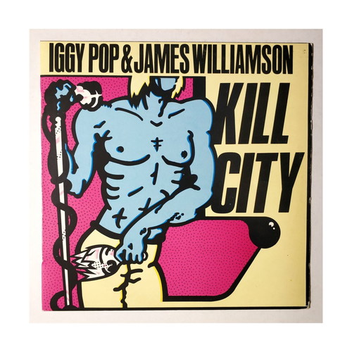 Iggy Pop & James Williamson Kill City vinyl record used, rock
