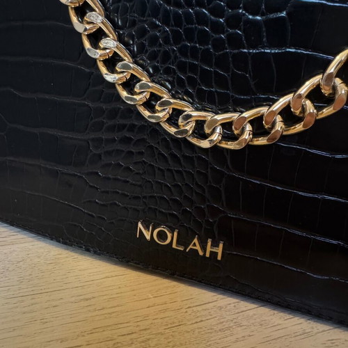 Nolah crossbody bag like new, black with shoulder strap