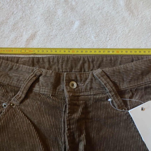Gsus Sindustries Corduroy Men's Pants beige new, bootcut
