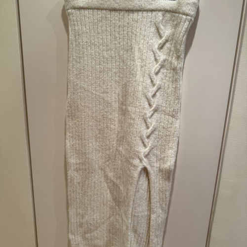 Mango midi skirt like new, size S, white beige