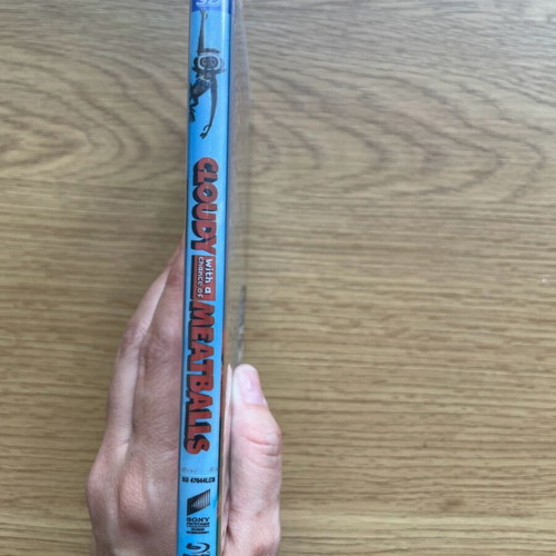 Blu-ray 3D Cloudy with a Chance of Meatballs new sealed box