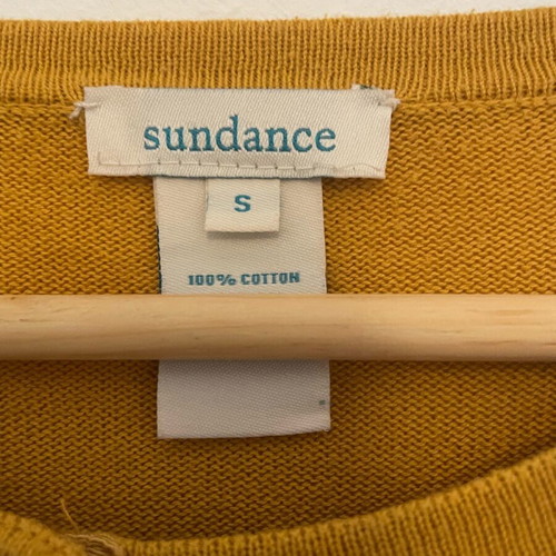 Mustard cardigan used, size S