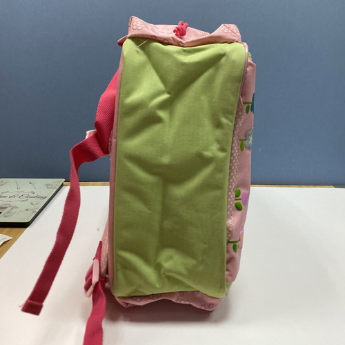 Benetton Y2K floral rhinestone school bag