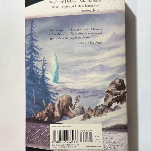 The Crystal Shard used book The Legend of Drizzt 4