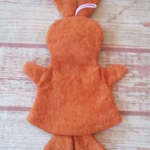 Children's plush bath bunny Müller & Herber new