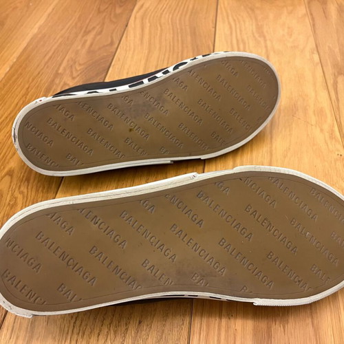 Balenciaga Match sneakers like new, size 40, black and white