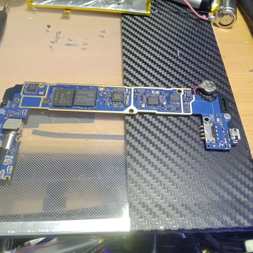 Huawei motherboard used and screen, each working separately