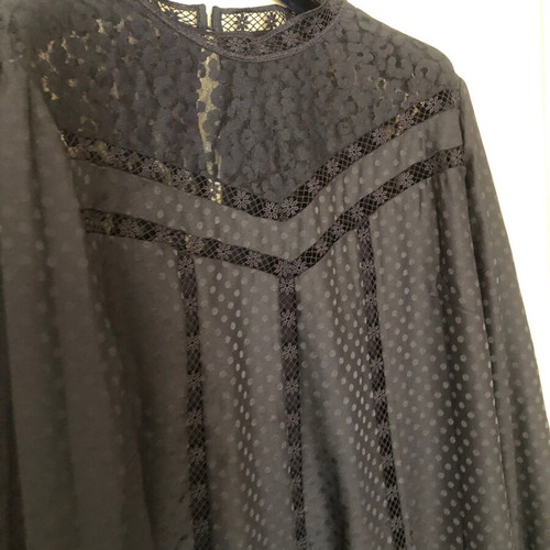 Ted Baker new black blouse size L with lining