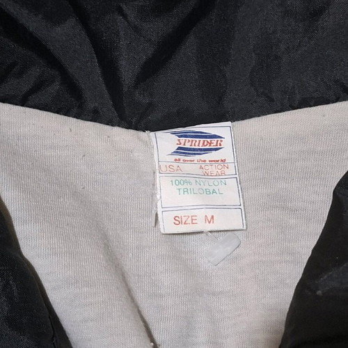 Vintage Sprider Medium windbreaker jacket used, multicolor