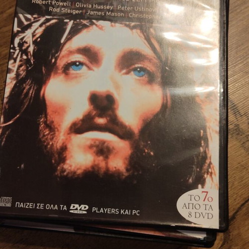 Jesus of Nazareth 8 VCD like new, with subtitles