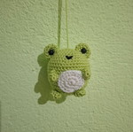 Knitted Frog