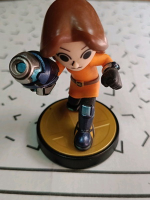 Nintendo Amiibo Super Smash Bros Mii Gunner No.50 μεταχειρισμένο χωρίς κουτί