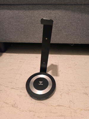 Patriot Viper headset stand used, with broken left base