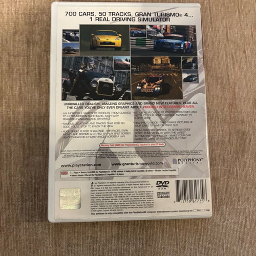 Gran turismo 4 playstation 2 de segunda mano