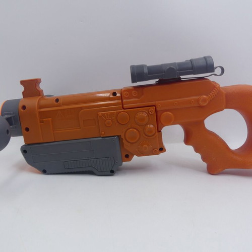 Star Wars Episode VII Nerf Super Soaker Chewbacca Bowcaster Blaster Gun used